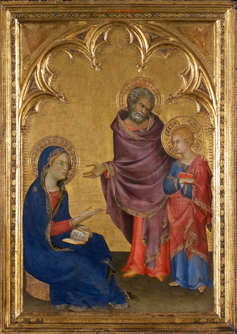 Christ Discovered in the Temple Simone Martini